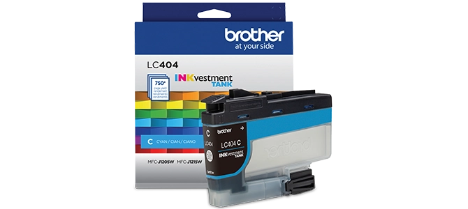 The LC404CS ink and MFC-J1205W printer were made for each other. Literally.